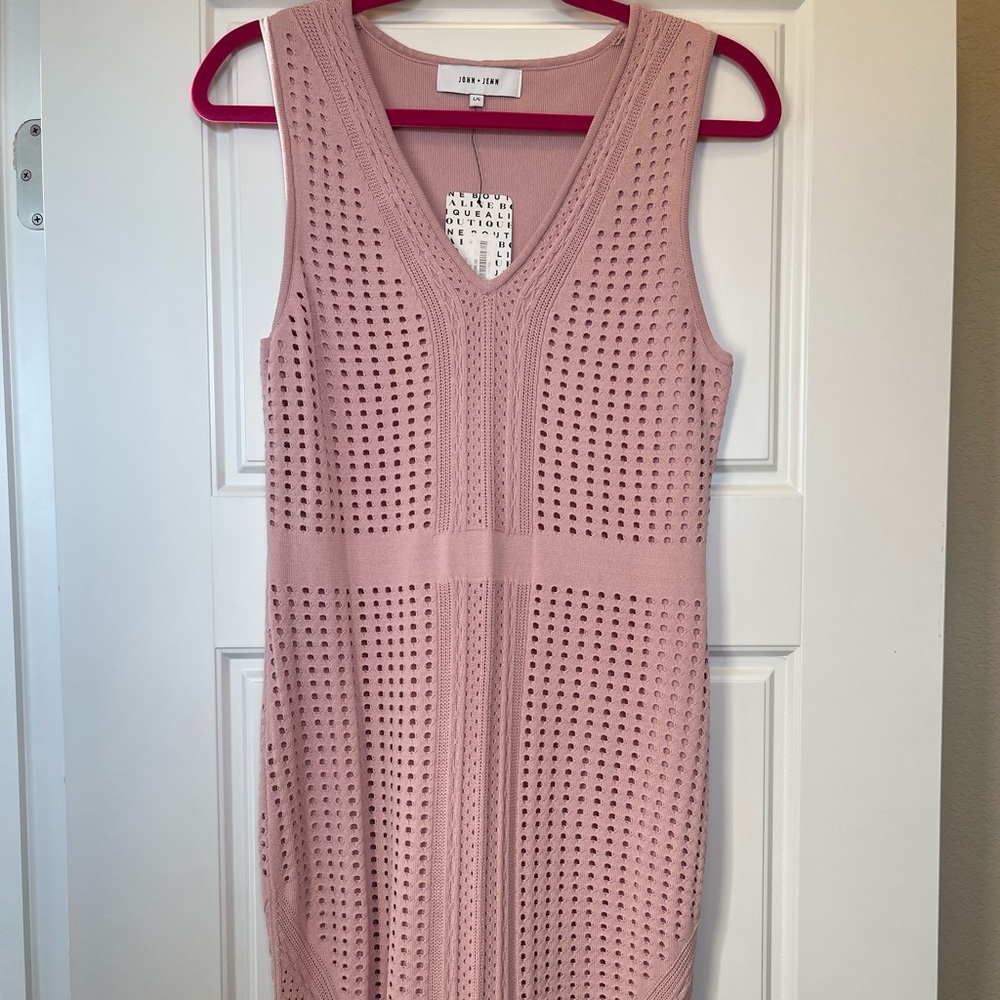 pink bodycon dress - Picture 2 of 4